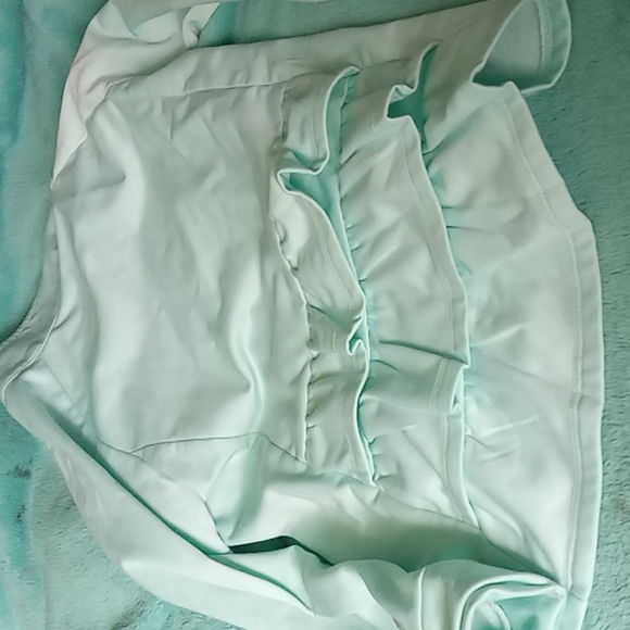 SOLD - Adidas Mint Blue Zipper Fleece Hoodie - Picture 3 of 3